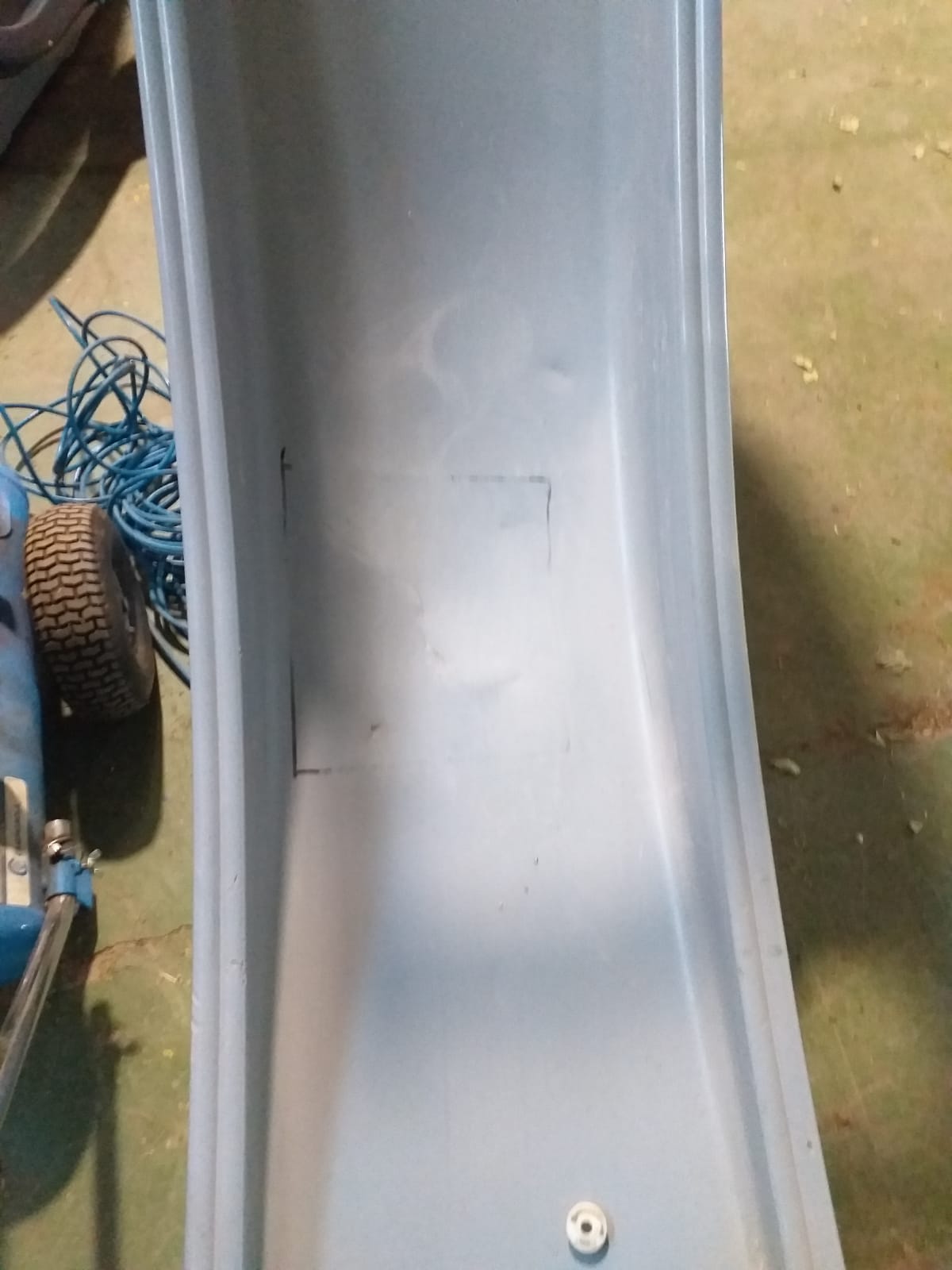 Tobogán reparado termosaldadura